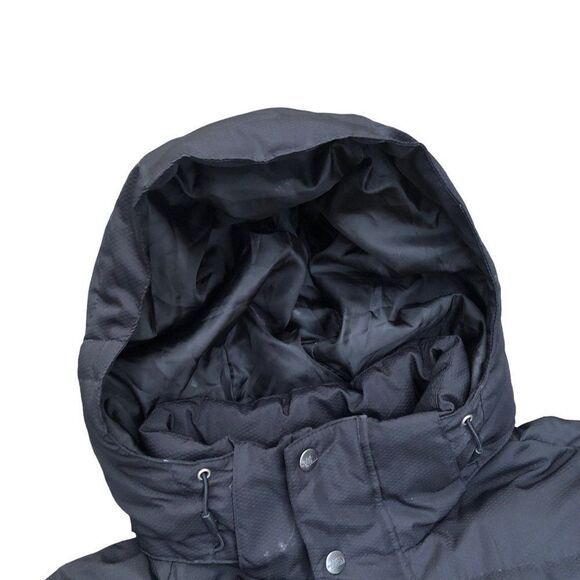 RARE 2012 The North Face Parka Jacket 800 Black Medium - Picture 7 of 16
